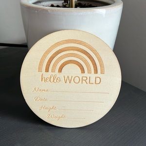 Baby Birth Announcement